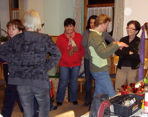 Adventbasteln beim GBV Irschenberg