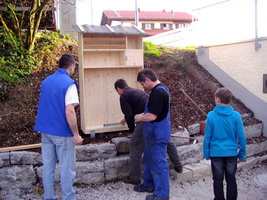 Aktion "Insektenhotel" 2011
