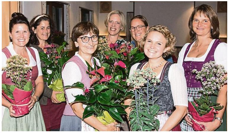 Vorstandschaft des Gartenbauverein Irschenberg