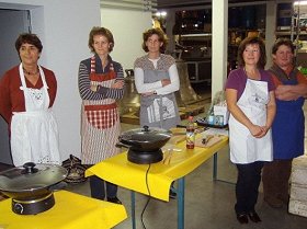 Kochen mit dem Wok