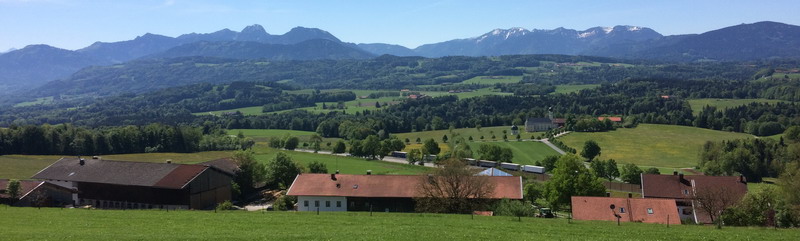 Blick auf Wilparting